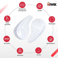 Talonera Premium Niwik para corregir la sobre-supinación y sobre-pronación